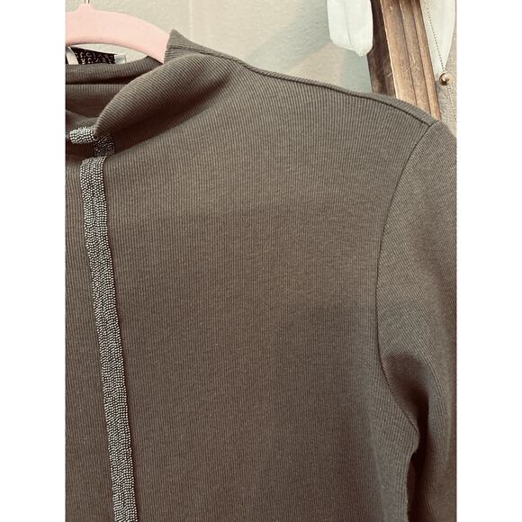 Brunello Cucinelli Long Sleeve Top Size M EUC Made in Italy Old Money - Picture 3 of 9